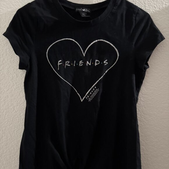 Kandy Kiss FRIENDS Shirt women size XL black - Picture 1 of 3